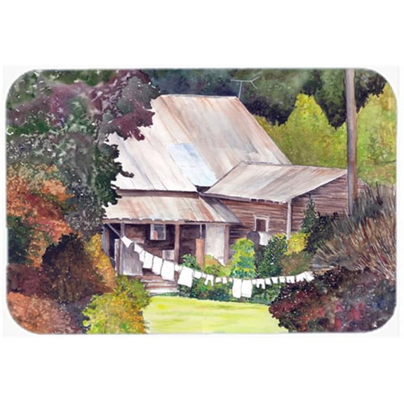 Carolines Treasures Wash Day Glass Cutting Board - Large