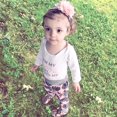 thumbnail image 3 of Renotemy Ropa De Invierno Para Niña Pequeña, Trajes De Otoño Y Primavera, Top Con Volantes De Manga Larga Y Pantalones, 3 Uds., Ropa Bonita Para Niña De 12 A 18 Meses, 3 of 5