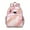 Pink and Gold, variant on Pink and Gold Marble Texture Backpack for School,Cute School Bag,Schoolbag with Adjustable Shoulder Straps & Padded Back,15.25"x11.5"x5.25"