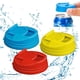 thumbnail image 1 of Tapas de Plástico Reutilizables para Latas de Refrescos y Cerveza: Paquete de 3 Protectores de Bebidas para Fiestas, Picnics y Uso Al Aire Libre., 1 of 2