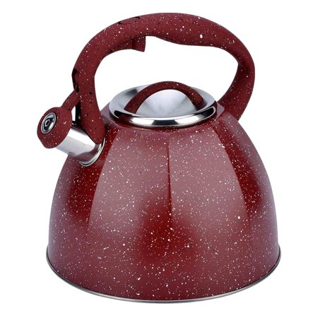 

Stovetop Whistling Kettle Stainless Steel 304 5-Layer Bottom Hot Water Pressure Cooking for Kitchen Gas Electric Applicable Teapot Teapot Red