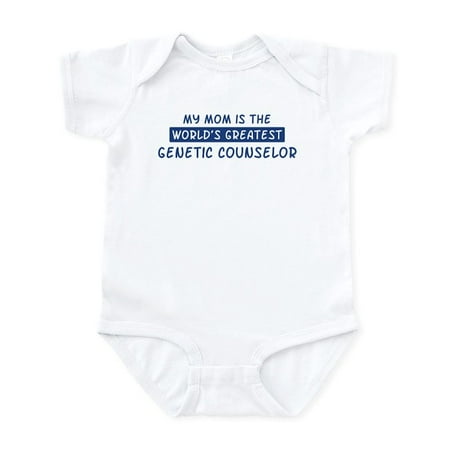 

CafePress - Genetic Counselor Mom Infant Bodysuit - Baby Light Bodysuit Size Newborn - 24 Months