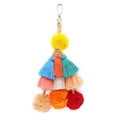 thumbnail image 1 of Porte-clés à Pampilles Mode Multi-Usage Pendentif Pompon Charme de Sac, 1 of 7