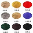 thumbnail image 4 of suxuMhao crochet yarn, 240g 1 roll, ultra thick ice stripe thread, suitable for weaving blankets, mats, pet beds, soft and skin friendly, keeping warm，suitable for DIY handmade works,light brown, 4 of 4