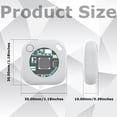 thumbnail image 5 of YUNOVA Smart GPS Tracker Compatible with Apple Find My Network, U1 Chip IPX6 Waterproof Tracker with 12-Month Battery, Item Locator for Keys Luggage Pet, 5 of 6