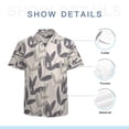 thumbnail image 7 of High Quality Hawaiian Shirts for Men Short Sleeve Aloha Beach Shirt Floral Summer Casual Button Down Shirts Blouses LAQCJZ, 7 of 7