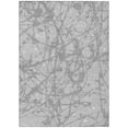 thumbnail image 2 of Addison Rugs Chantille Indoor/Outdoor Transitional Abstract Silver Machine Washable Rectangle Rug, 3' x 5', 2 of 8