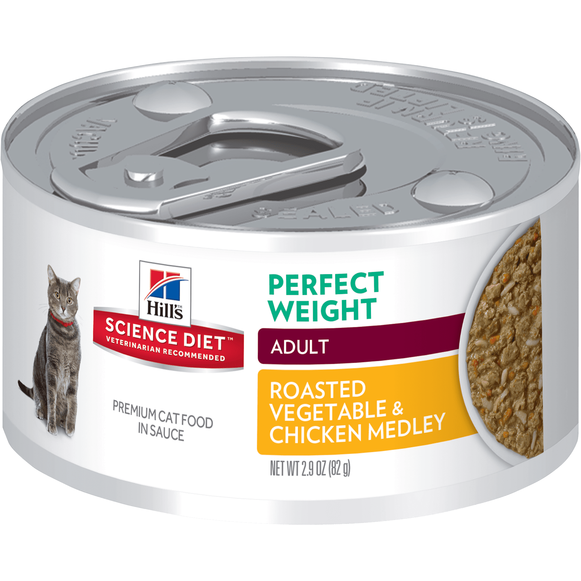 Hill's Science Diet Perfect Weight Canned Cat Food, Roasted Vegetable