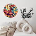 thumbnail image 6 of Mexican Couple Dance Wall Clock Colorful Fiesta 10-Inch Silent Wooden Wall Clock, Battery Operated (AA Batteries Not Included), Artistic Home Decor, 6 of 7