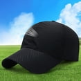 thumbnail image 2 of Baseball Cap Breathable Quick Dry 2 Materials Adjustable Sports Cap for Hiking, 2 of 8