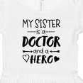 thumbnail image 4 of Inktastic My Sister is a Doctor and a Hero Girls Toddler Dress, 4 of 5
