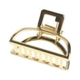 thumbnail image 2 of Fiudx Pinza de Pelo Moderna, Elegante Pinza Metálica para Flequillo, Accesorio Elegante para El Cabello para Mujer, Pinza Pequeña y Duradera para Uso Diario, Perfecta para Todo Tipo de Cabello, Ideal, 2 of 2