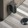 thumbnail image 4 of Door Stop Magnetic Door Stoppers for Bottom of Door, Heavy Duty Stainless Steel, Wall Floor Mount, Indoor Outdoor Magnetic Door Holder Door Catch, Bronze, 4 of 8