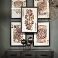thumbnail image 2 of Yosemite Home Decor "Jack of Hearts" Glass Framed 3D Wall Art in Multi-Color, 2 of 2