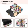 thumbnail image 4 of Pzuqiu Leopard Print Crossbody Bags for Women Lightness Craftsmanship Small Leather Crossbody Bags with Chain Strap Functional Vintage for Daily Use and Travel, 4 of 7