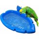 thumbnail image 1 of Caja de baño para loros, alimentador de baño, baños para pájaros, bañera, jaula para loros, caja de baño para loros colgante, suministros de baño azul, 1 of 5