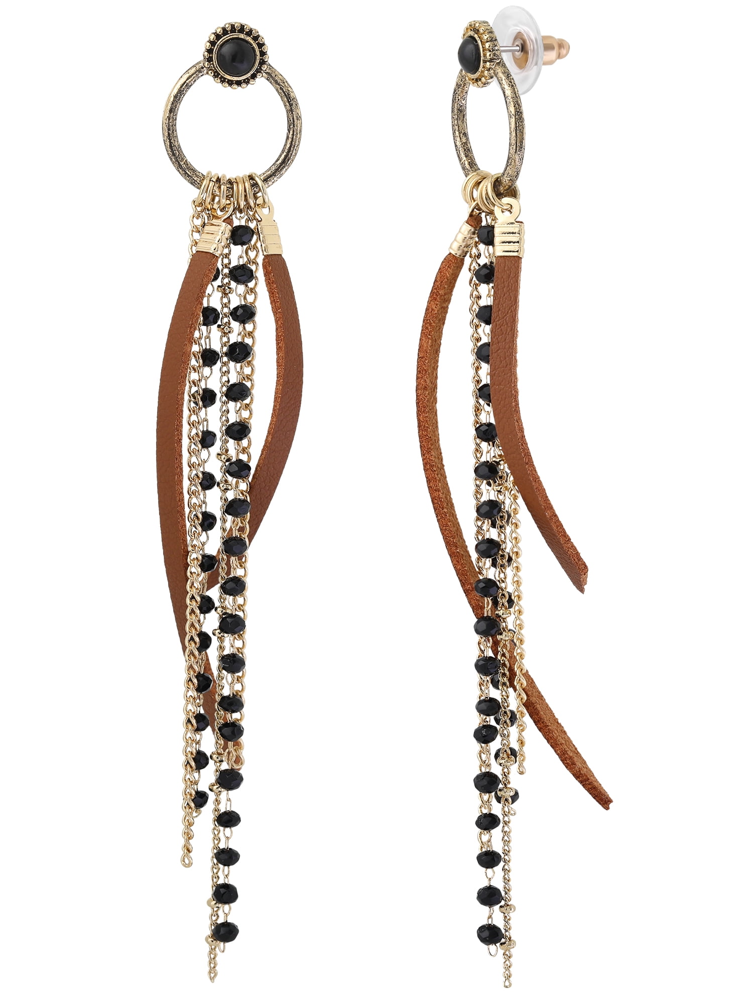 Jessica Simpson Women's Fringe Drop Earring
