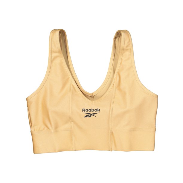 Reebok Wonder Women Bra Sujetador deportivo para mujer, amarillo, XS Reebok Deportes