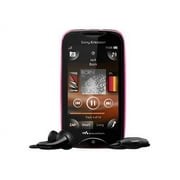 Sony Ericsson Mix Walkman - Feature phone - RAM 64 MB - microSD slot - LCD display - 400 x 240 pixels - rear camera 3.2 MP - pink on black