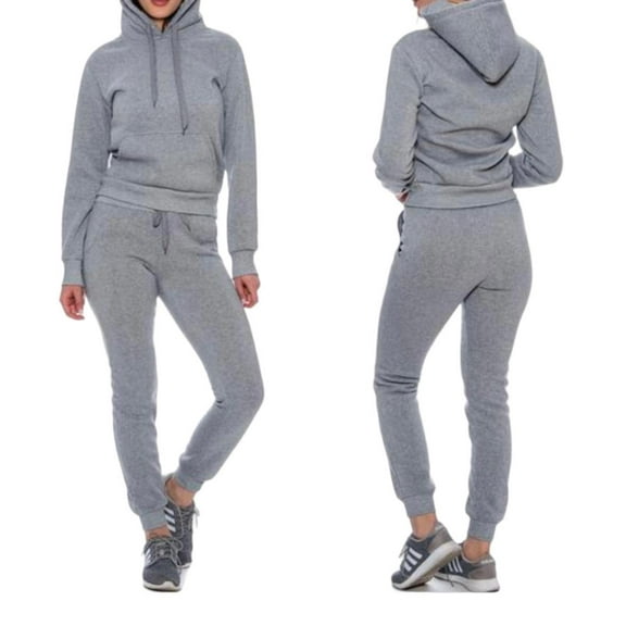 BRAND NEW LADIES PULLOVER HOODIES SETS INSIDE FLEECE SIZE -M WITH FREE SHIPPING