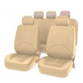 thumbnail image 1 of Universal Car PU Leather Front Car Seat Covers Fine Quality Back Bucket Car Seat Cover Auto Interior Car Seat Protector Cover, 1 of 8