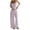 Pink, variant on OIOLOYJM 2 Piece Sets for Women Comfy Cami Pajama Sets Casual Loose Tank Tops High Elastic Waist Drawstring Wide Leg Pants Cozy Soft Lounge Set Light Gray S