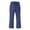 Blue, variant on Musuos Women's Summer Capris Drawstring Elastic Waist Solid Color Loose Cropped Pants Casual Trousers