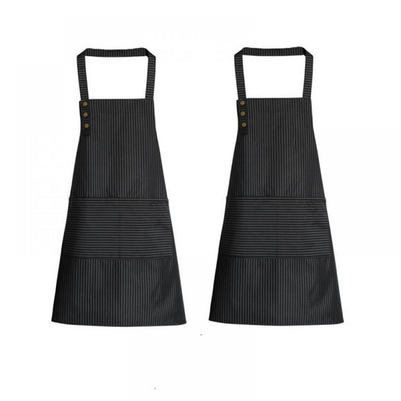 Cooking Aprons, Unique Design For Wide Use, Featuring Adjustable Fit And Soft Material, Perfect For Professional Chef And Home Cooks, 2-Pack, Breathable And Waterproof, With