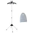 thumbnail image 3 of Soporte para vaporizador de ropa de mano, ajustable de 84 a 160 cm, soporte para planchar ropa, Negro, 3 of 9