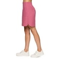 thumbnail image 5 of RBX Active Women's Golf/Tennis Woven Longer Length Flat Front Skort With Pockets, 5 of 6