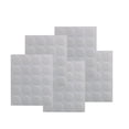 thumbnail image 4 of EeaseCA 5 Feuilles/100 Pcs 25MM Patchs en Résine Rondes Autocollants Transparents pour Fabrication de Bijoux, 4 of 5