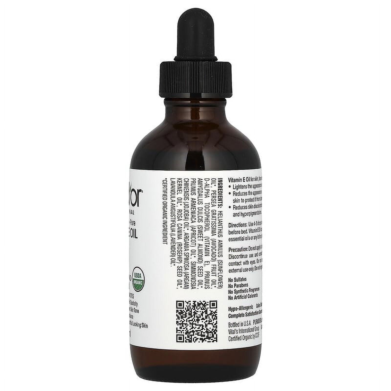 Pura D'or, Professional, Vitamin E Oil, 70,000 IU, 4 fl oz (118 ml) Pack of 2