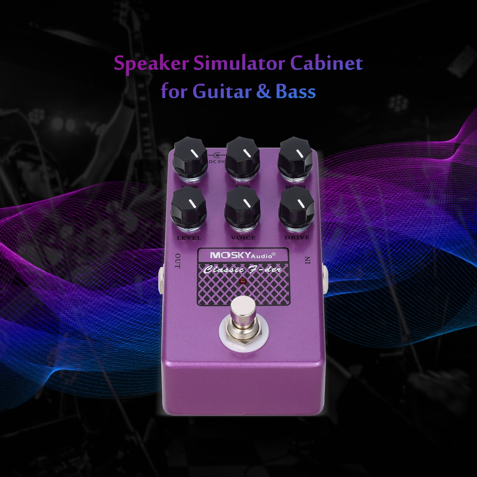 Effect Pedal,F-der Cabinet Pedal Buzhi Siuke Audio Eryue Hxber Purple