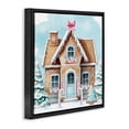 thumbnail image 3 of Stupell Industries Contemporary Fancy Gingerbread House Black Floating Frame Canvas Art, 18 x 18, by Nicole DeCamp, 3 of 8