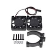 thumbnail image 1 of Crawler Car Coche Motor Montaje Montaje Actualizaciones Modelo Vehículo Modificación Reemplazo de la pieza Reemplazo para Traxxas Summit E-REVO Negro 40-42mm Methold FN001280-02, 1 of 7