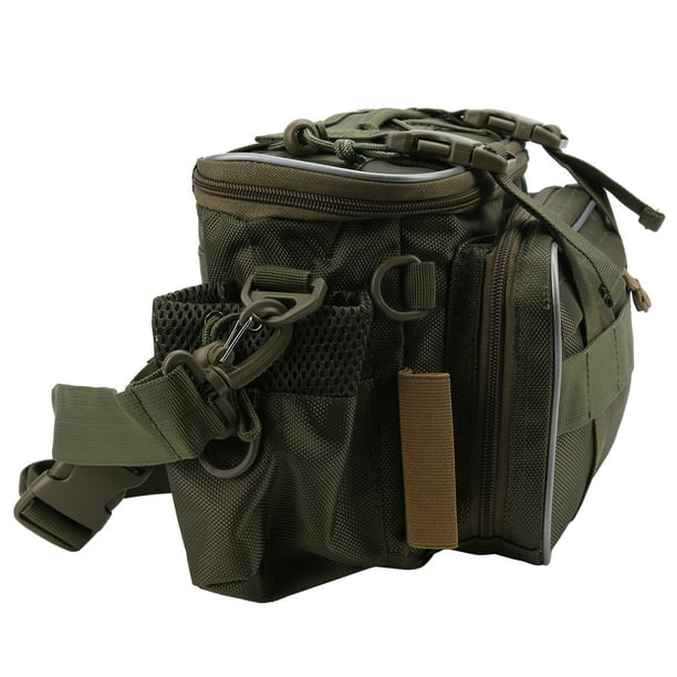 Shoulder Waist Lure Bag,MultiFunction Fishing Tackle Bag Multi Function  Fishing Bag Multifunctional Shoulder Waist Lure Bag Unbeatable Value 