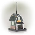 thumbnail image 4 of Alpine Corporation 7" x 9" Hanging Wood Farm Store Bird Feeder, Multicolor, 4 of 13