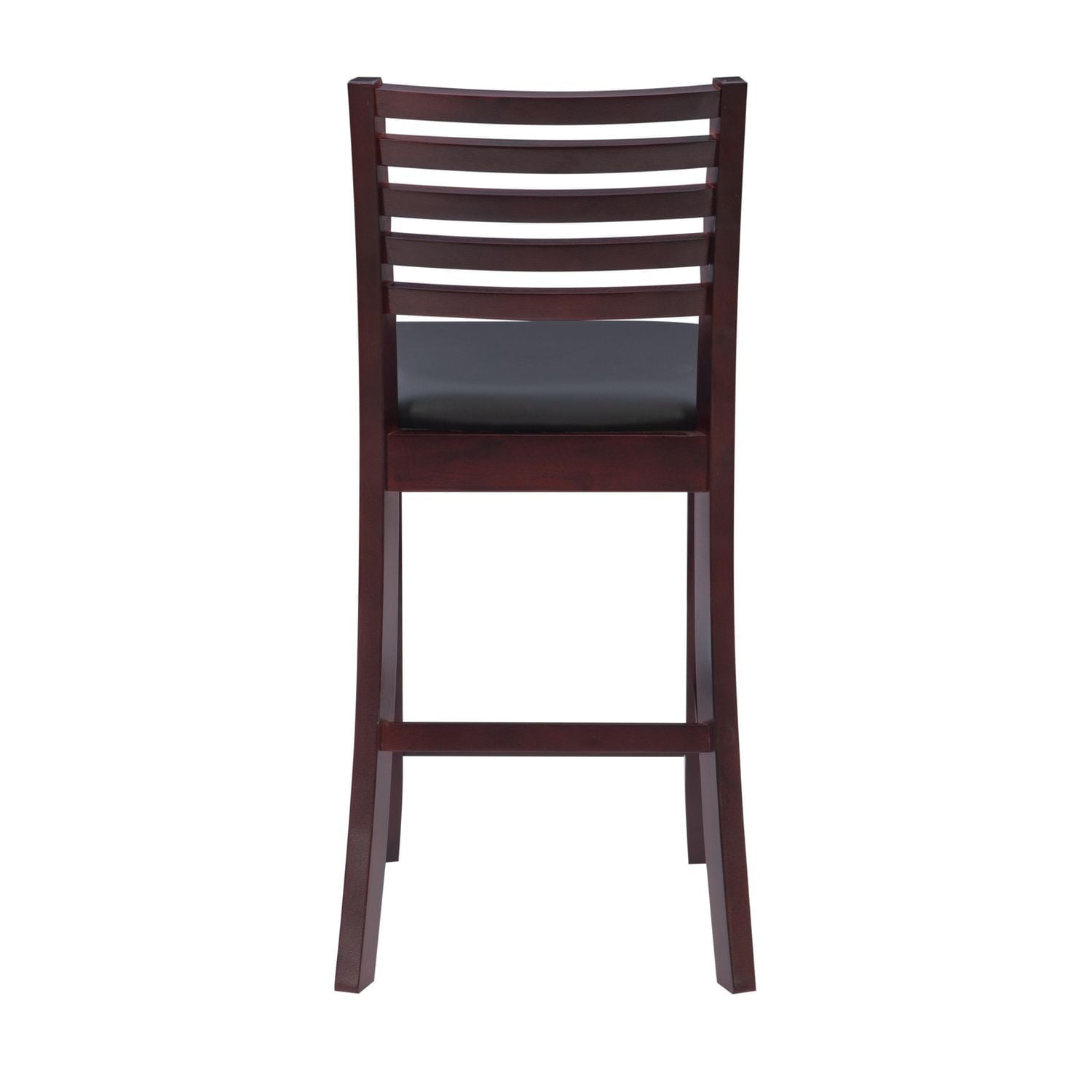 Tabouret de comptoir à dossier style échelle Moore