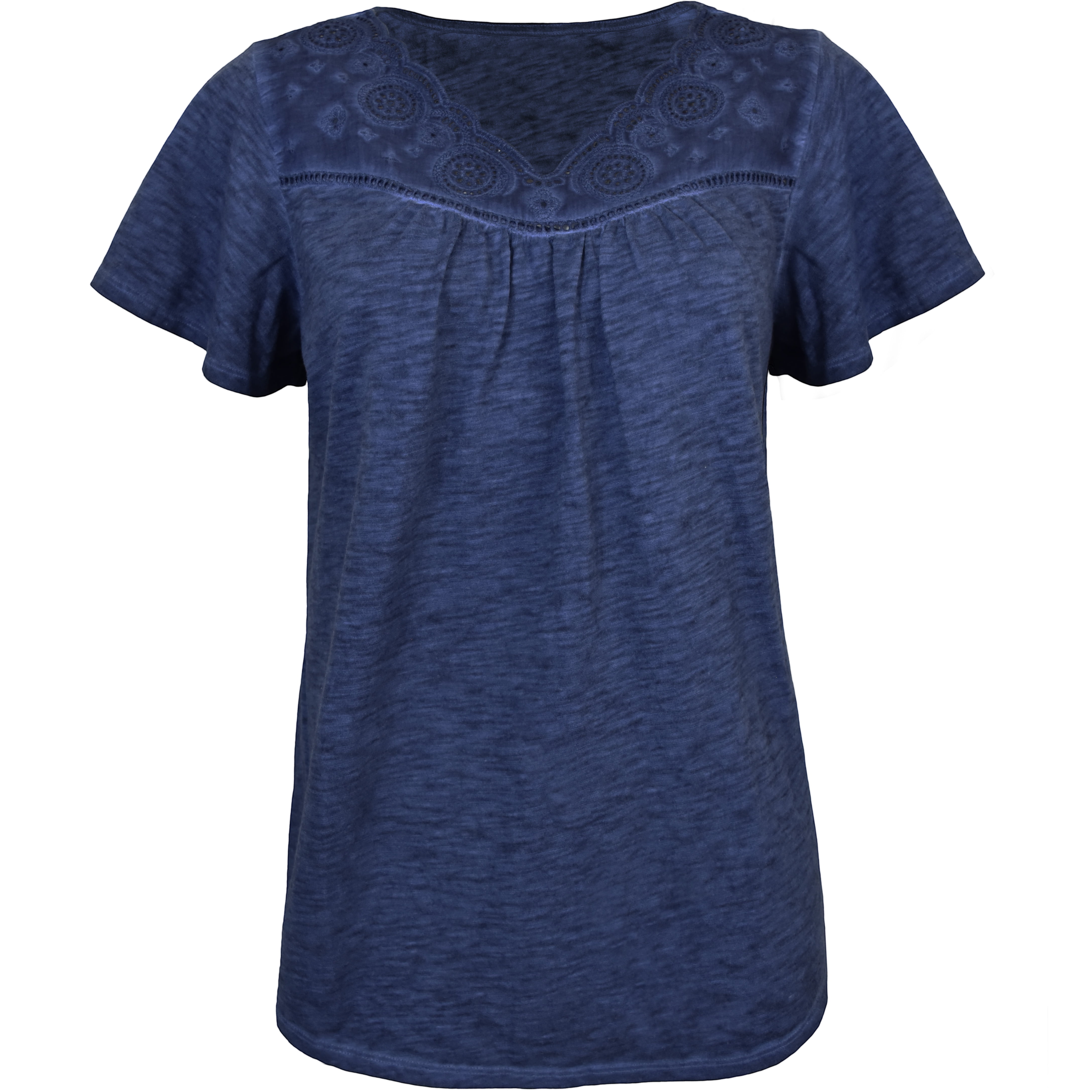 Victory Sportswear - Victory Outfitters Ladies' Floral Lace Detail Slub ...