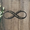 Personalized Planet Romance & Love Antique Wood Wall Sign
