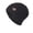 Black, variant on Knit Beanie Hat Thick Warm Ear Protection Windproof Pullover Cap for Women Men Outdoor Street Fashion