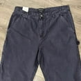 thumbnail image 3 of Cotton On Men's Loose Fit Corduroy Pants Navy 36, 3 of 7