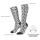 thumbnail image 4 of Balery Black White Halloween Calcetines novedosos Calcetines deportivos Calcetines hasta la rodilla Calcetines de algodón Calcetines originales y geniales, 4 of 6