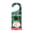 thumbnail image 1 of Xihbxyly Letrero Navideño de Madera, Diseño de Corona Colorida y Bonita, Adornos de Madera Hechos a Mano, Elegante Decoración para Puerta de Entrada, Versátil para Cafeterías y Hogares, Ideal para Re, 1 of 2
