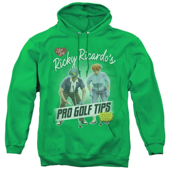 I Love Lucy - Pro Golf Tips - Pull-Over Hoodie - XX-Large