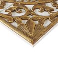 thumbnail image 4 of Gold Medallion 3 Piece Canvas Set Medallion 3D Design Gold See Below, 4 of 4