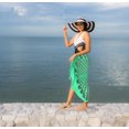 thumbnail image 4 of HAPPY BAY Women's Swimwear Coverups Skirt Long Beachwear Pareos Summer Wraps Beach Vacation Sarong Beach Swim Cover ups for Women One Size Mandala, Green, 4 of 5