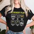 thumbnail image 2 of Beekeeper Retirement Plan T-Shirt for Women, Bee Keeper and Bee Keeping Graphic Tee, Funny Father’s Day Gift for Beekeepers, Nature Lover Apparel, 2 of 3
