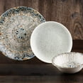 thumbnail image 2 of Luca Mosaic Matte Collection 3 Piece Dinnerware Set For 1, 2 of 5