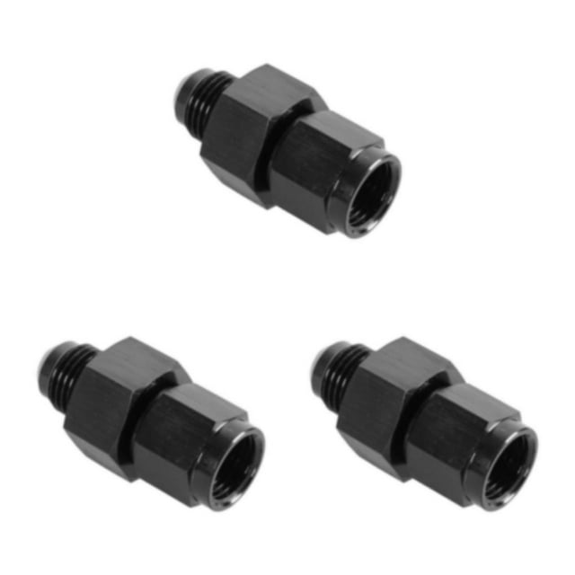 Transemion Raccord de Coupure de Pression avec Port de Jauge 1/8 NPT Pièces Auto Fiables et Durables 6AN 3Set